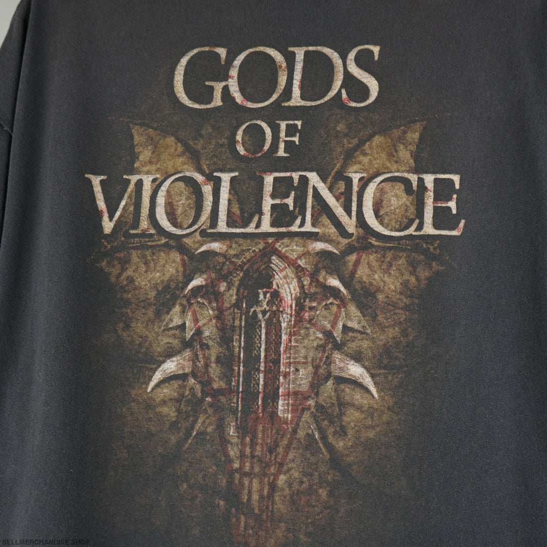 Vintage 2017 Kreator T-Shirt Gods of Violence