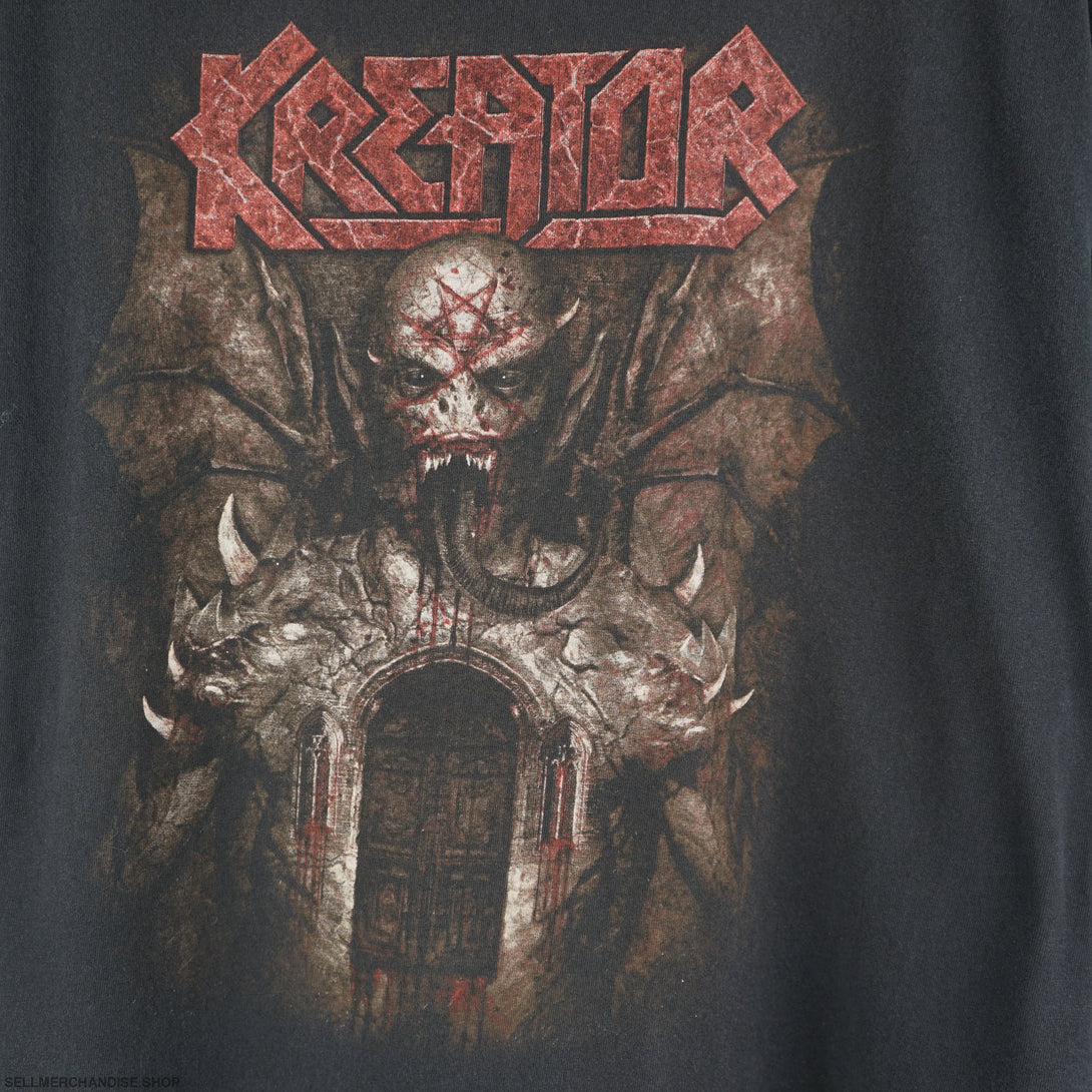 Vintage 2017 Kreator T-Shirt Gods of Violence