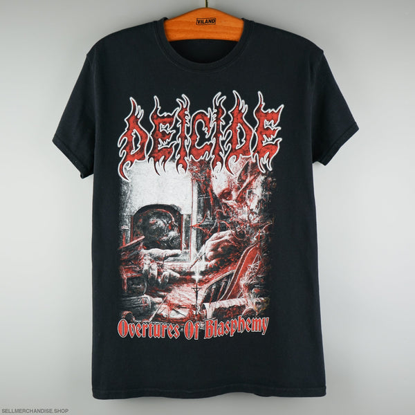 Vintage 2018 Deicide T-Shirt Overtures of Blasphemy