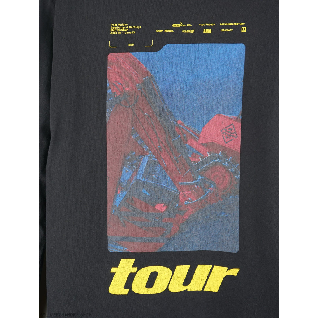 Vintage 2018 Post Malone Tour T-Shirt
