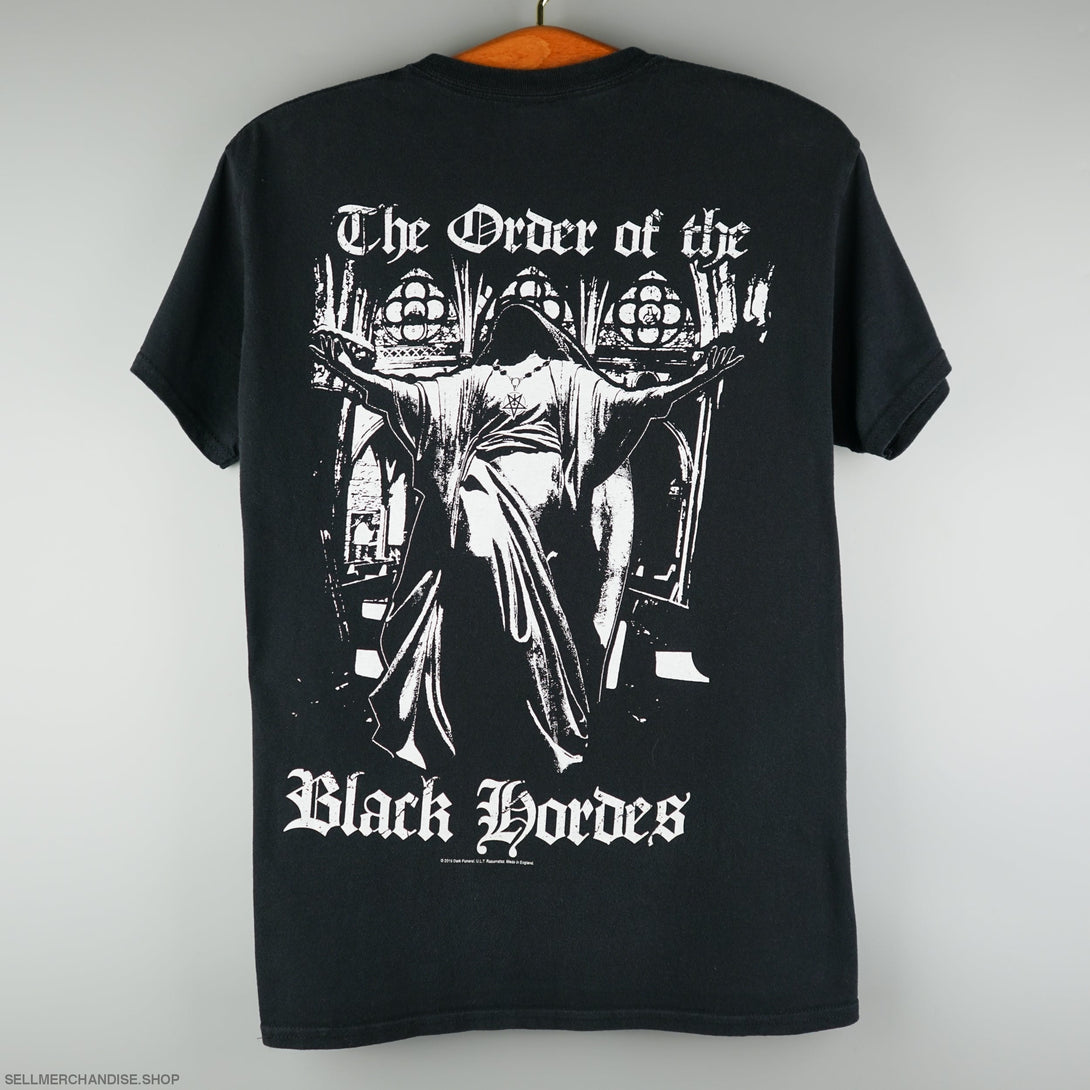 Vintage 2019 Dark Funeral Concert T-Shirt Black Metal