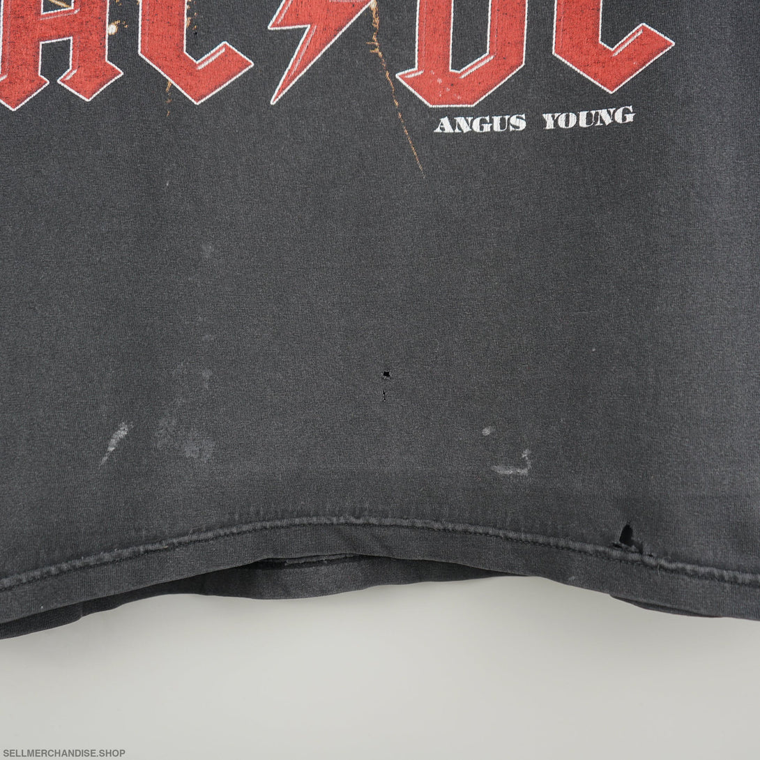 Vintage 90s ACDC T-Shirt Angus Young