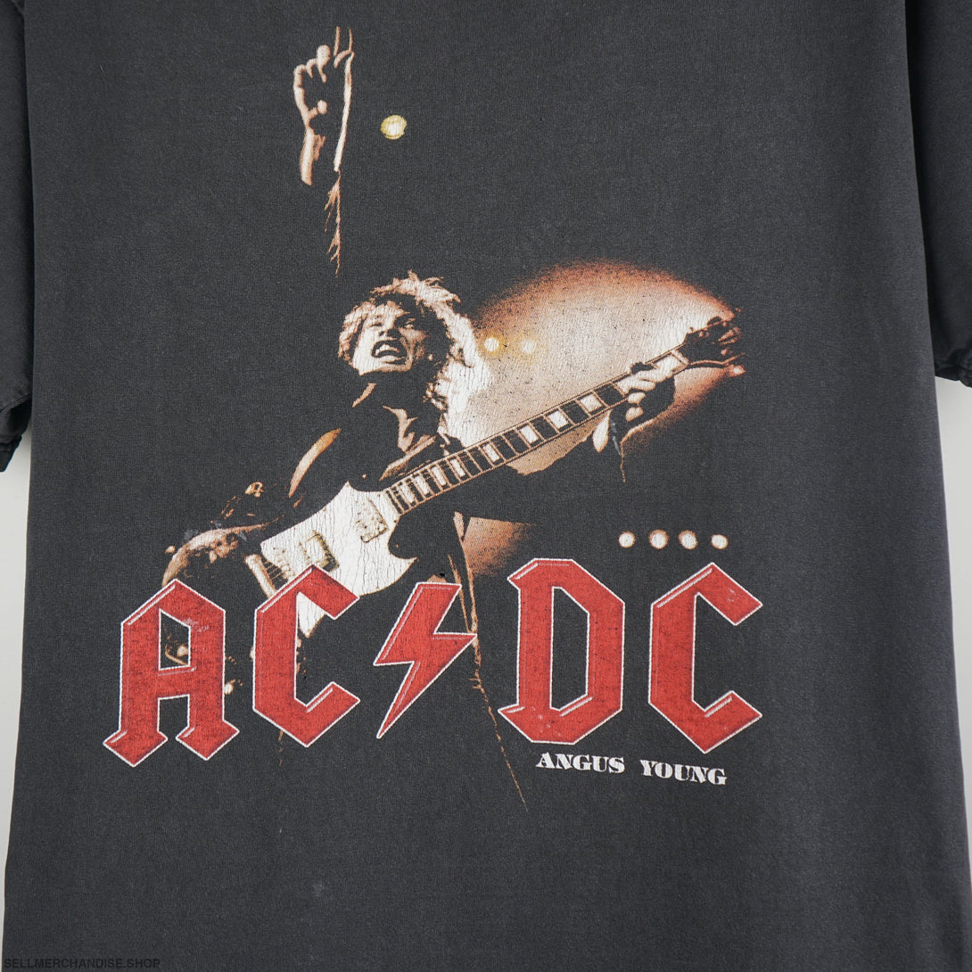 Vintage 90s ACDC T-Shirt Angus Young