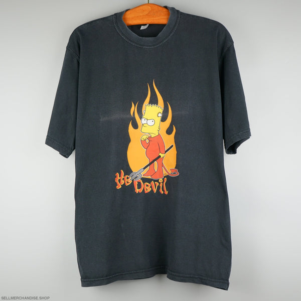 Vintage 90s Bart Simpson The Devil t-shirt