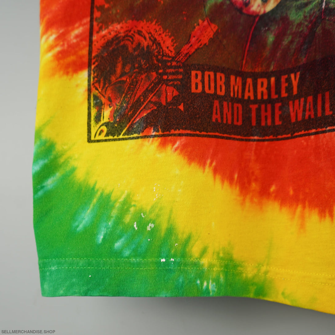 Vintage 90s Bob Marley King Tie Dye T-Shirt