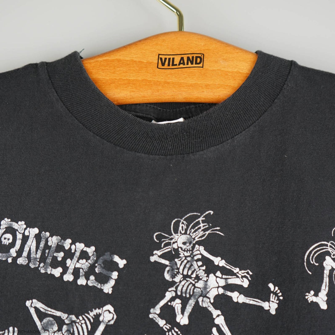 Vintage 90s Boners Skeleton Kamasutra Fashion Victim T-Shirt