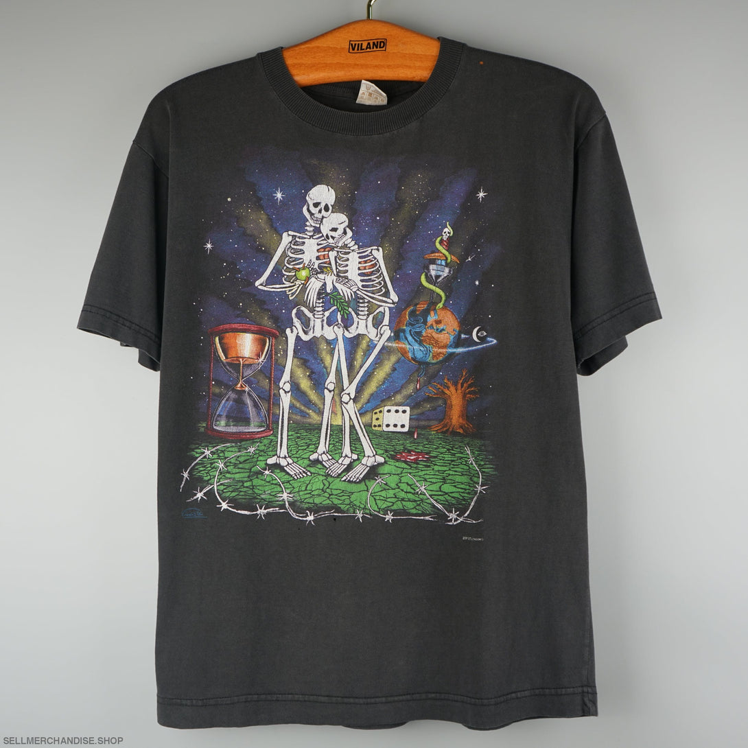 Vintage 90s Bones Skeletons T-Shirt