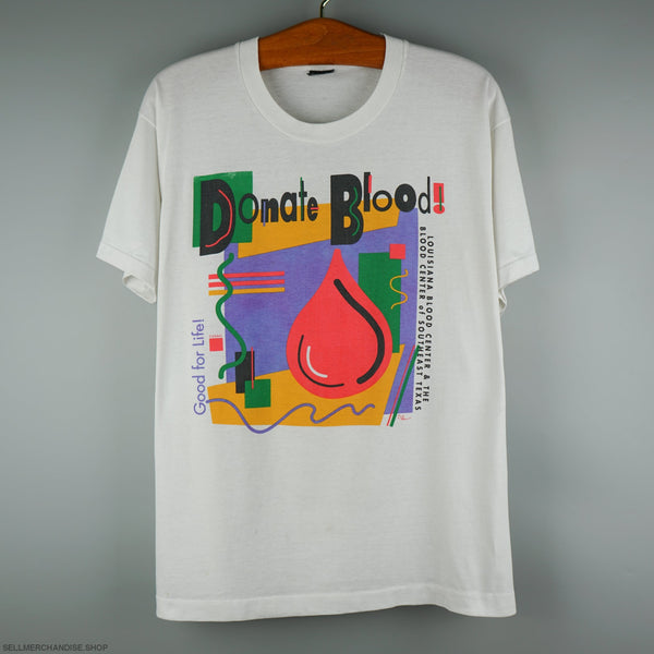 Vintage 90s Donate Blood T-Shirt