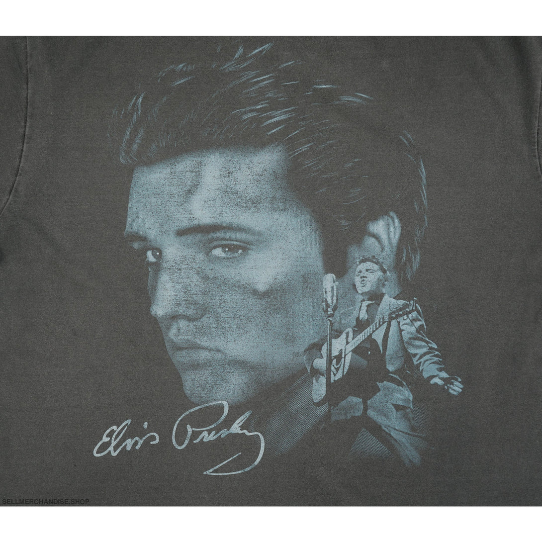 Vintage 90s Elvis Presley Distressed T-Shirt