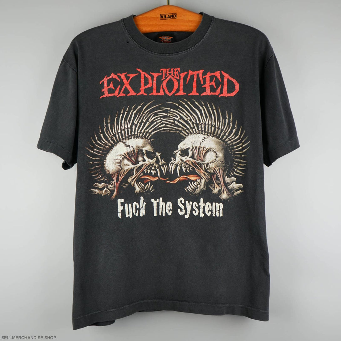 Vintage 90s Exploited Punk Rock T-Shirt