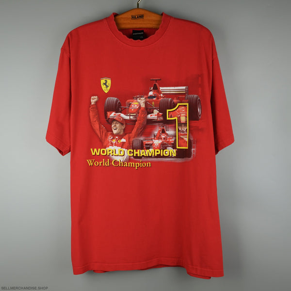 Vintage vintage 90s F1 Michael Schumacher Formula One 1 T-Shirt