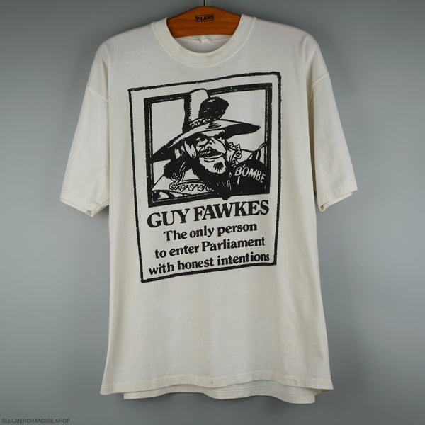 Vintage 90s Guy Fawkes Hones Person t-shirt