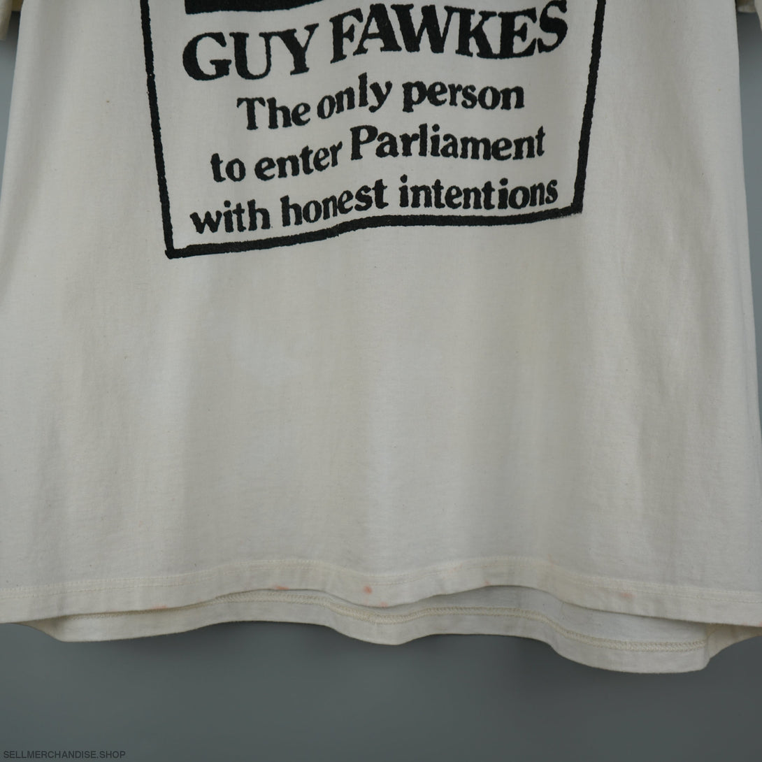 Vintage 90s Guy Fawkes Hones Person t-shirt