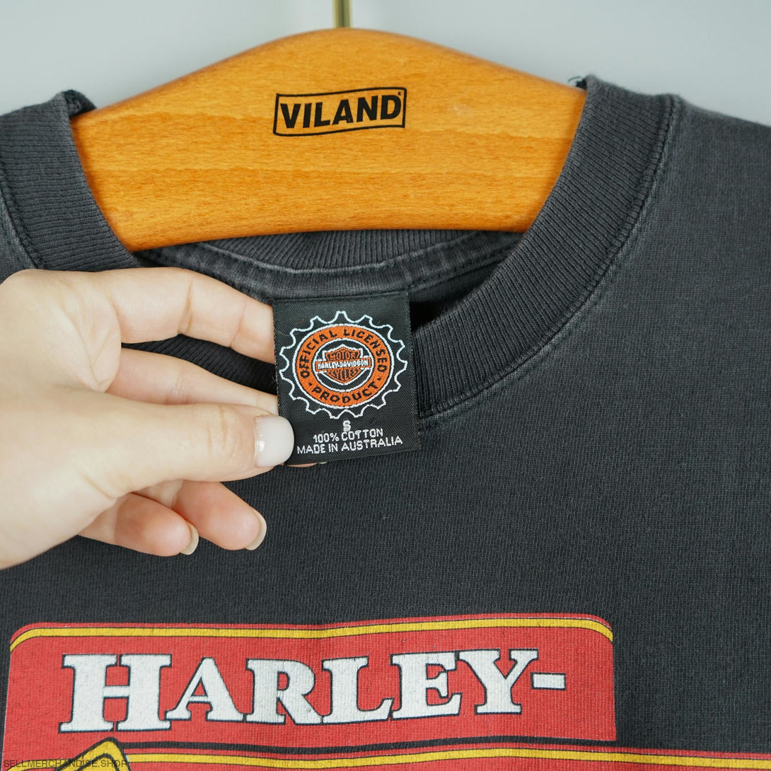 Vintage RARE 90s Harley Davidson New Zealand T-Shirt