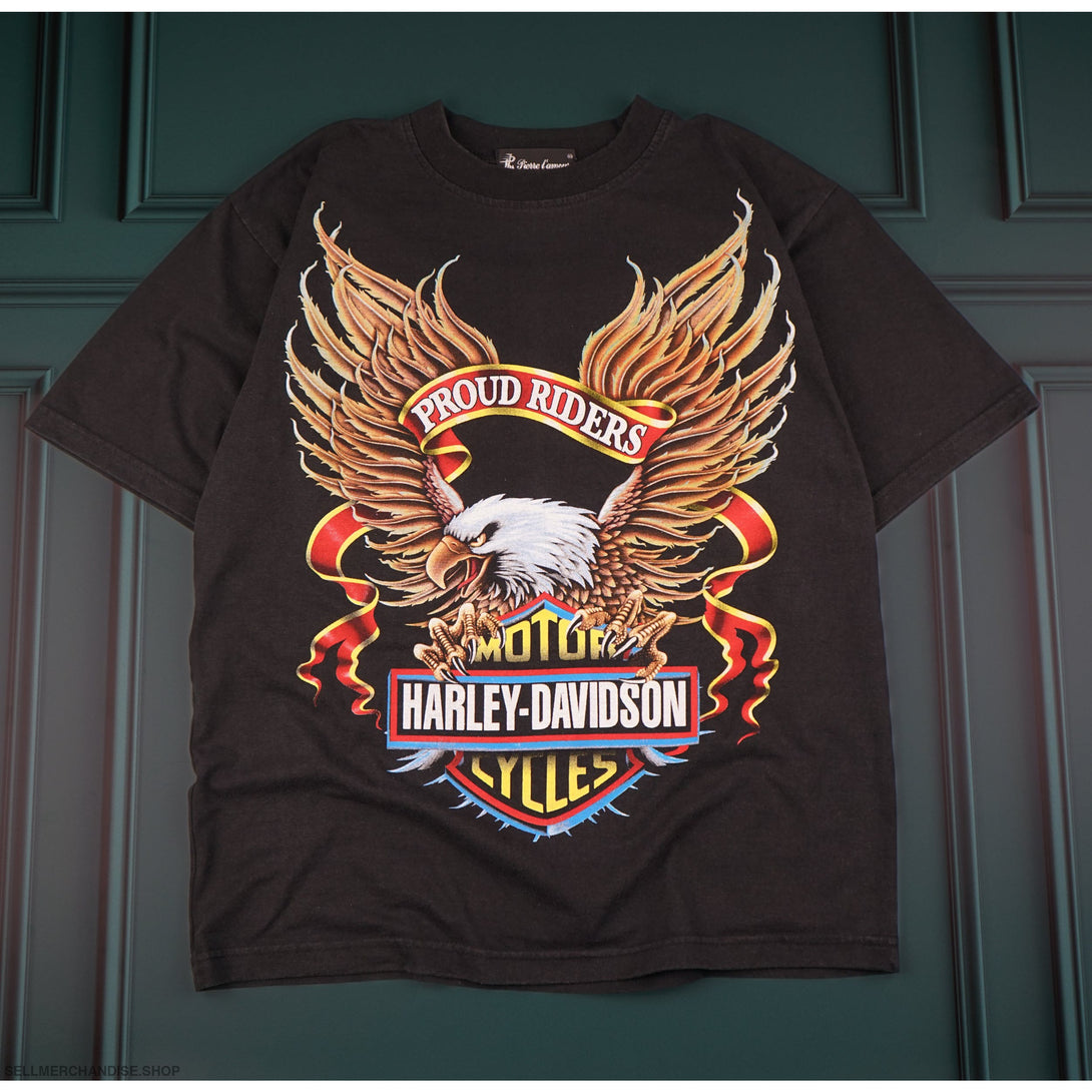 Vintage 90s Harley Davidson Pround Riders T-Shirt