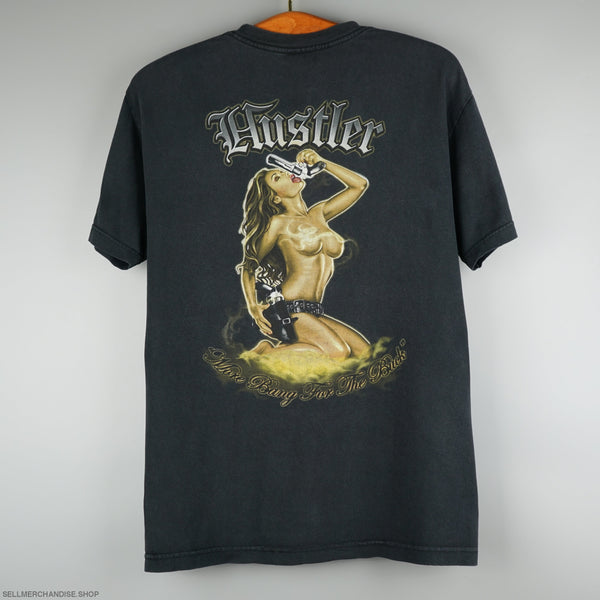 Vintage 90s Hustler Naked Girl t-shirt