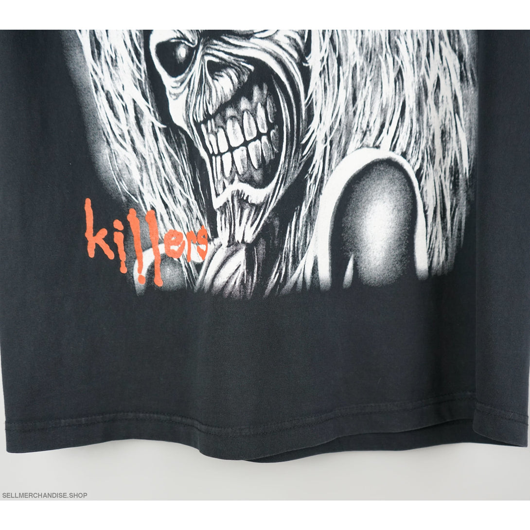 Vintage 90s Iron Maiden T-Shirt Killers