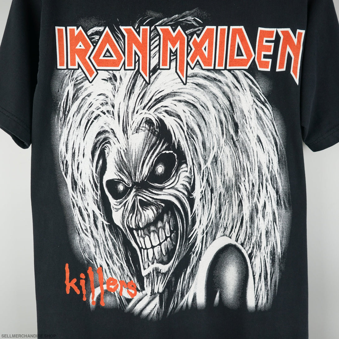 Vintage 90s Iron Maiden T-Shirt Killers