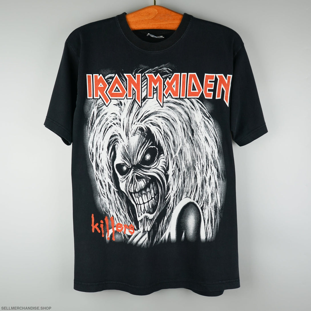 Vintage 90s Iron Maiden T-Shirt Killers