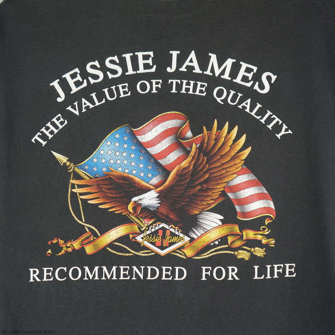 Vintage 90s Jessie James American Trucker T-Shirt