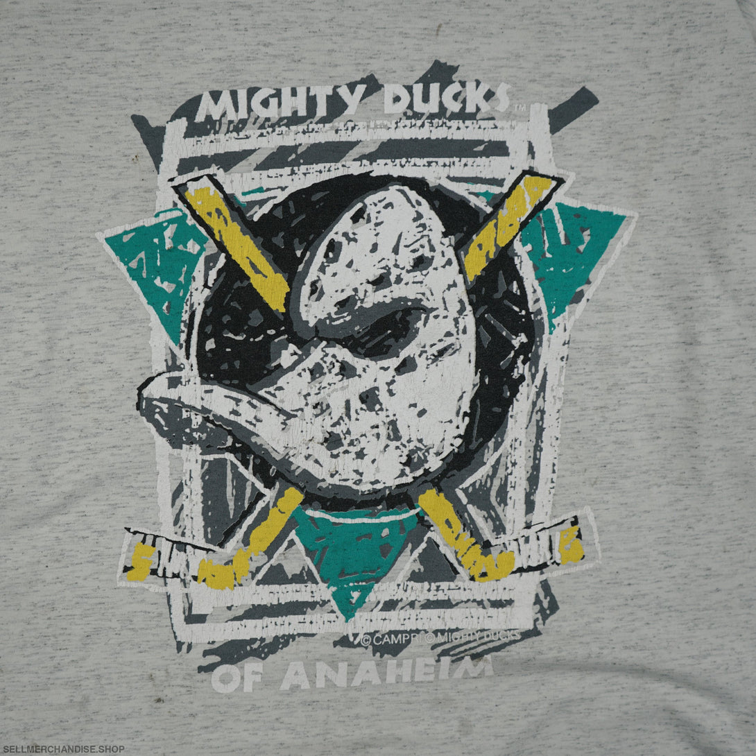 Vintage 90s Mighty Ducks Thrashed Distressed T-Shirt