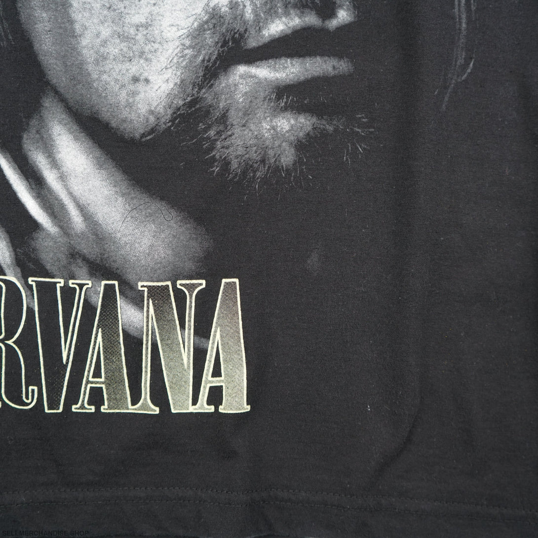 Vintage 90s Nirvana Kurt Cobain T-Shirt