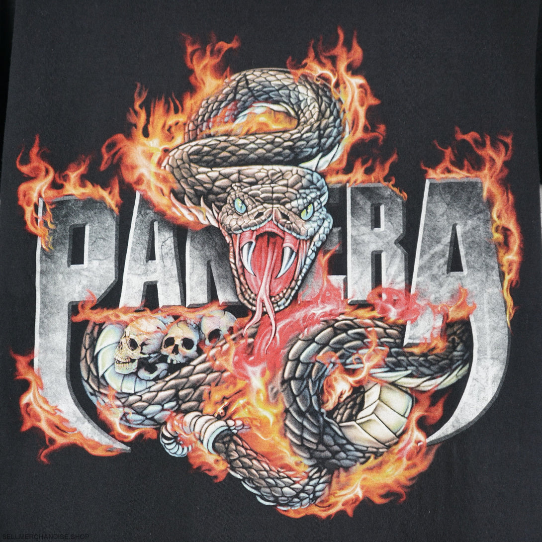 Vintage 90s Pantera band Cobra t-shirt