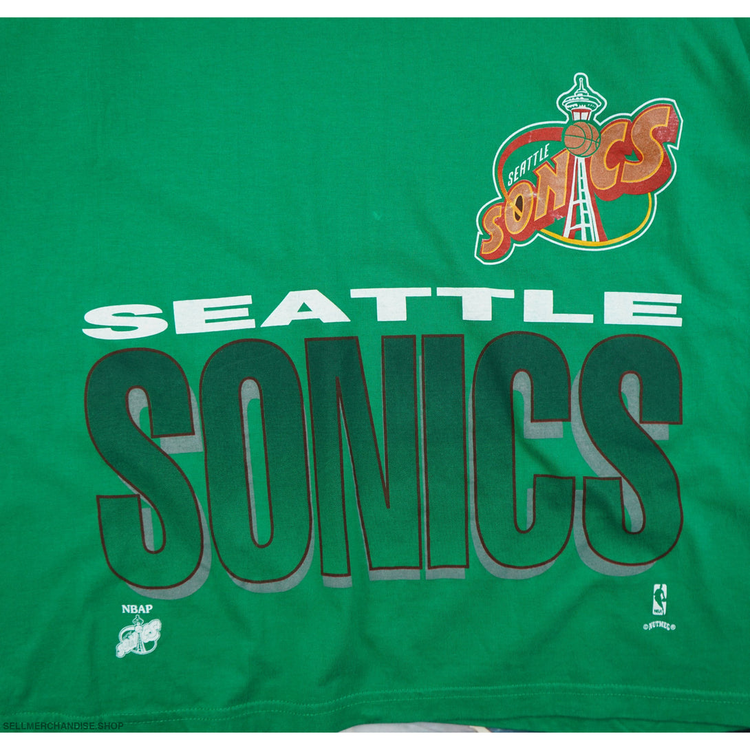 Vintage 90s Seattle Sonics T-Shirt