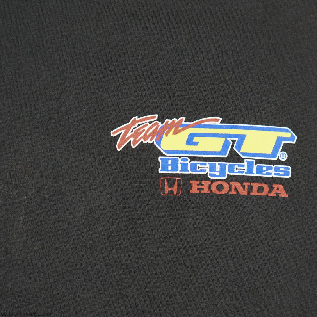 Vintage 90s Team GT Bicycles Honda T-Shirt