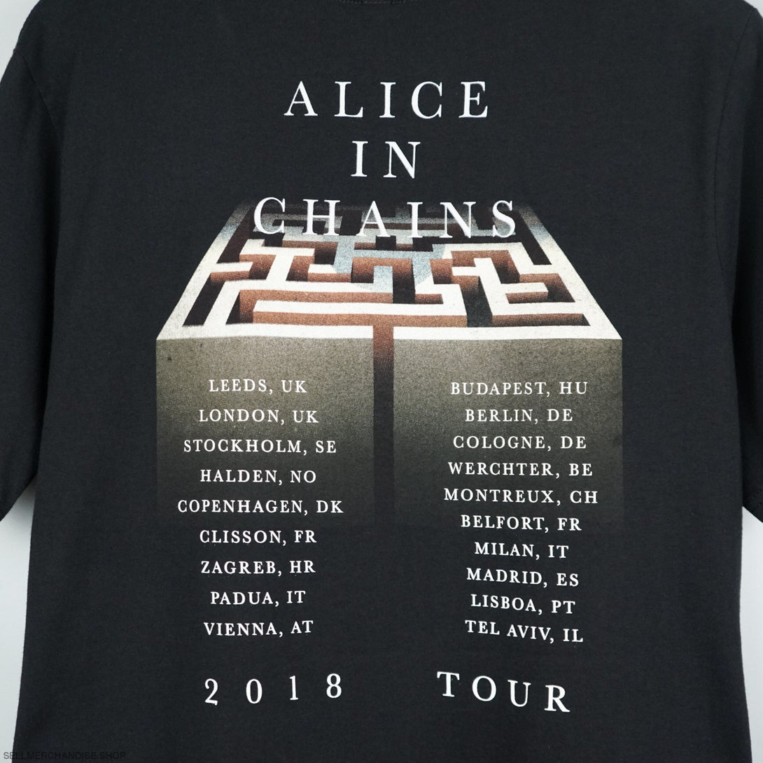 Alice In Chains tour t shirt 2018