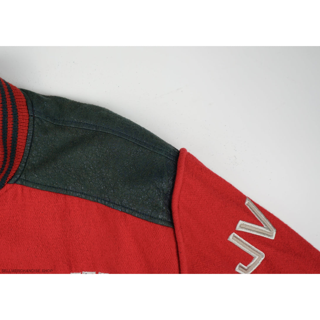 Vintage Vintage Arsenal F C Bomber soccer jacket Rare Gunners XL