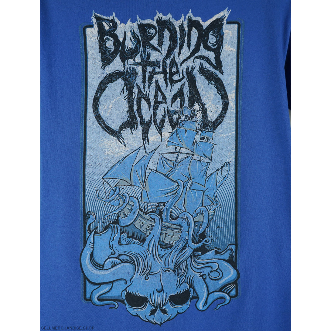 Vintage burning the ocean band t-shirt