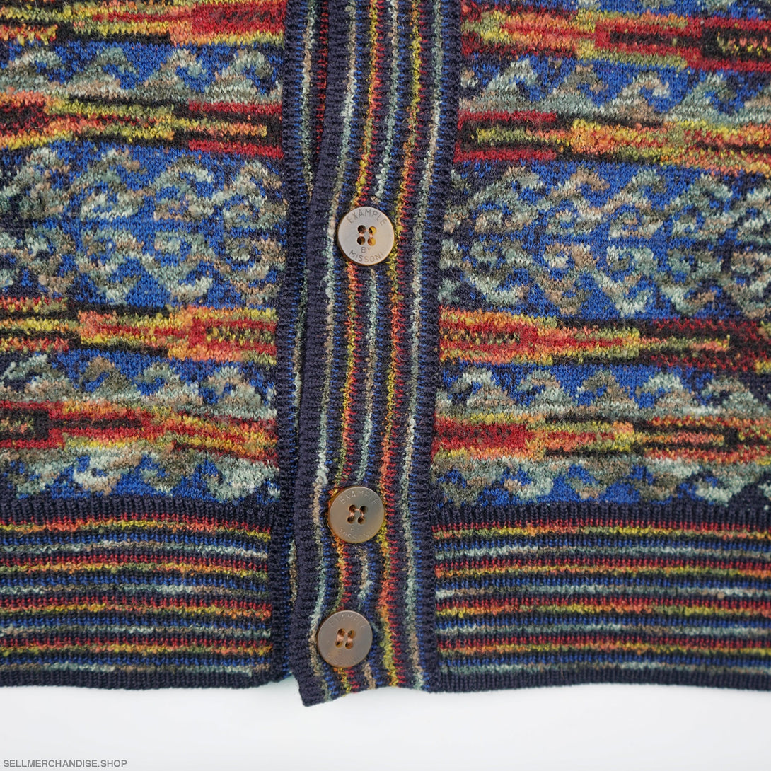Vintage Example By Missoni Wool Vest