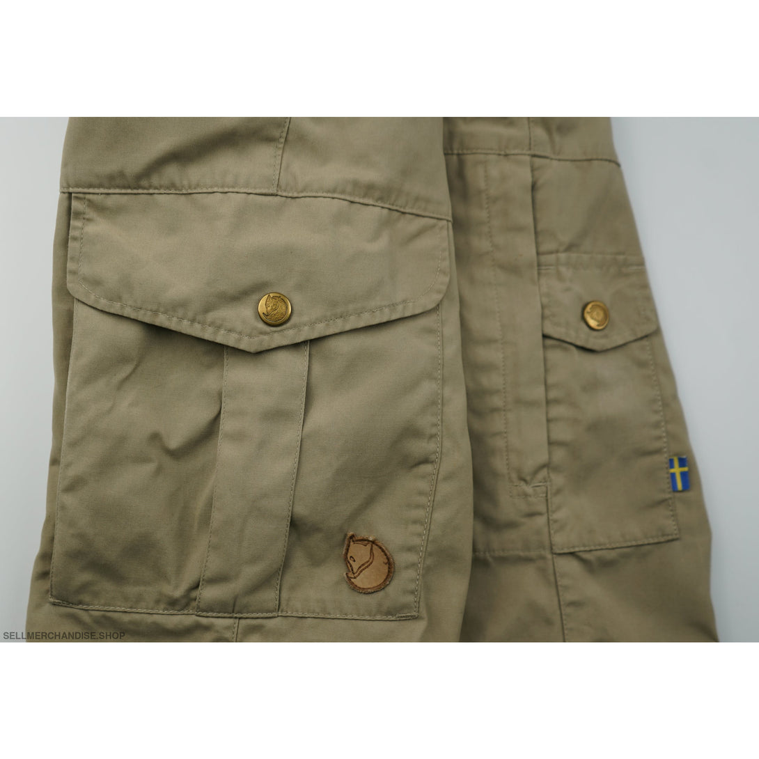 Vintage Fjallraven Cargo Pants Trousers