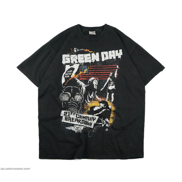 Vintage Green Day T-Shirt 2010 Tour