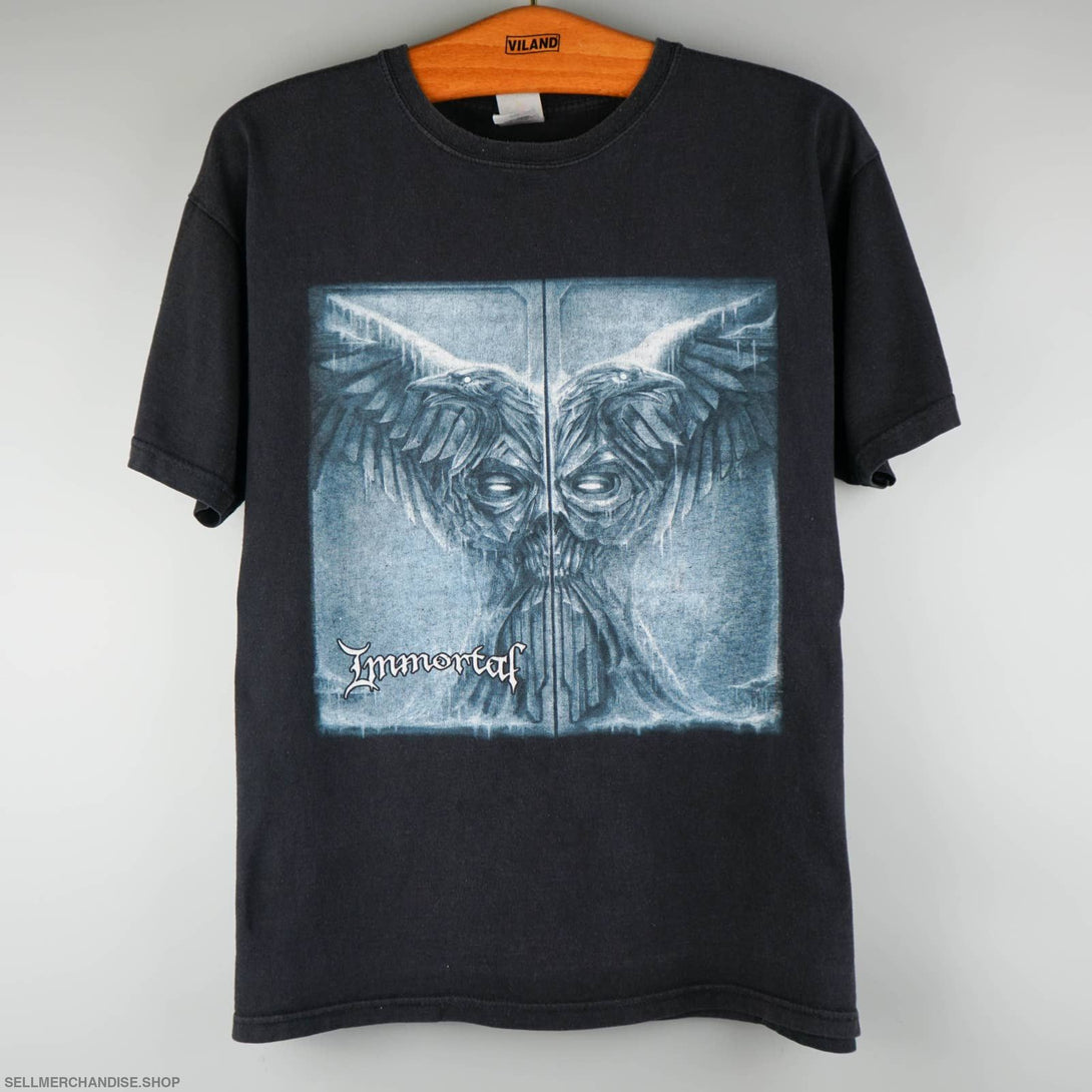 Vintage Immortal T-Shirt All Shall Fall Black Metal