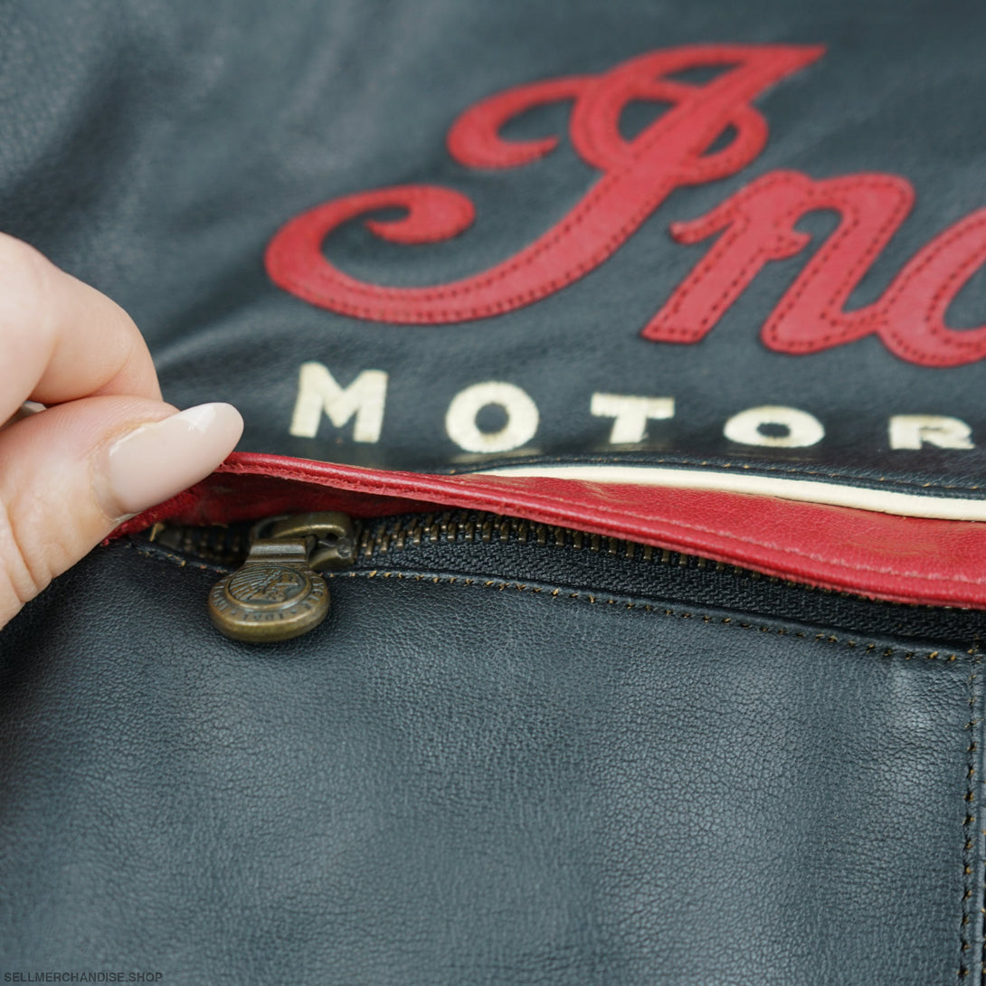 Vintage Indian Motorcycle Leather Jacket