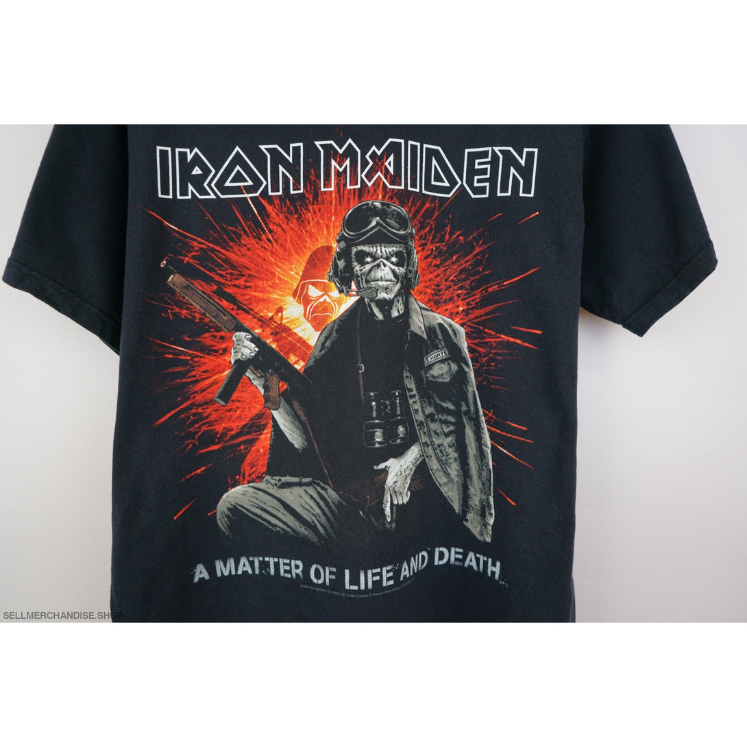 Vintage Iron Maiden t shirt 2006 Matter of Life and Death