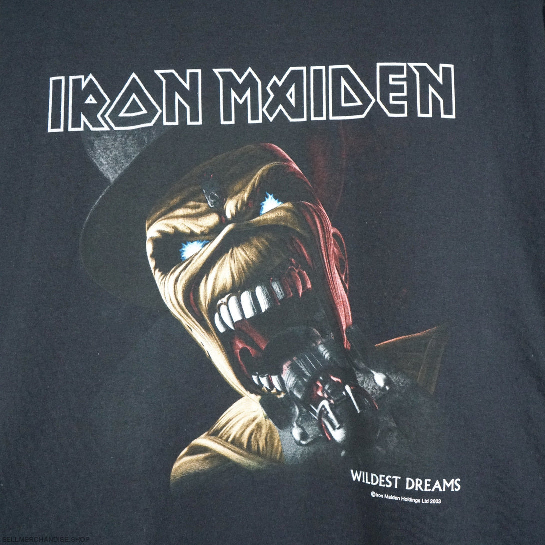 Vintage Iron Maiden t shirt 2003 tour