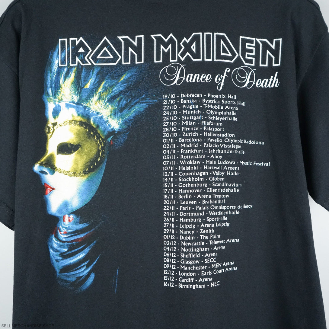 Vintage Iron Maiden t shirt 2003 tour