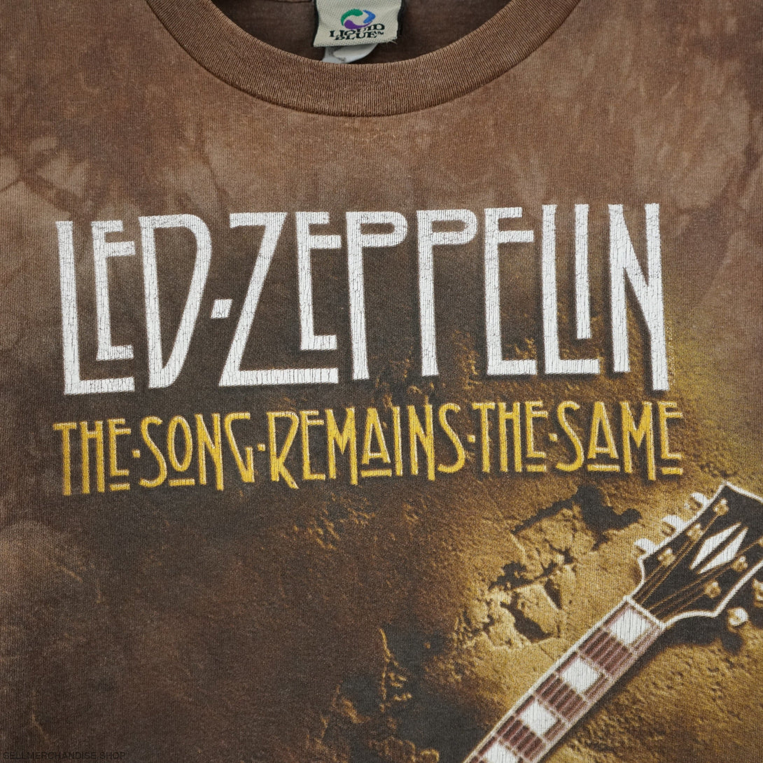 vintage led zeppelin t shirt 1990s