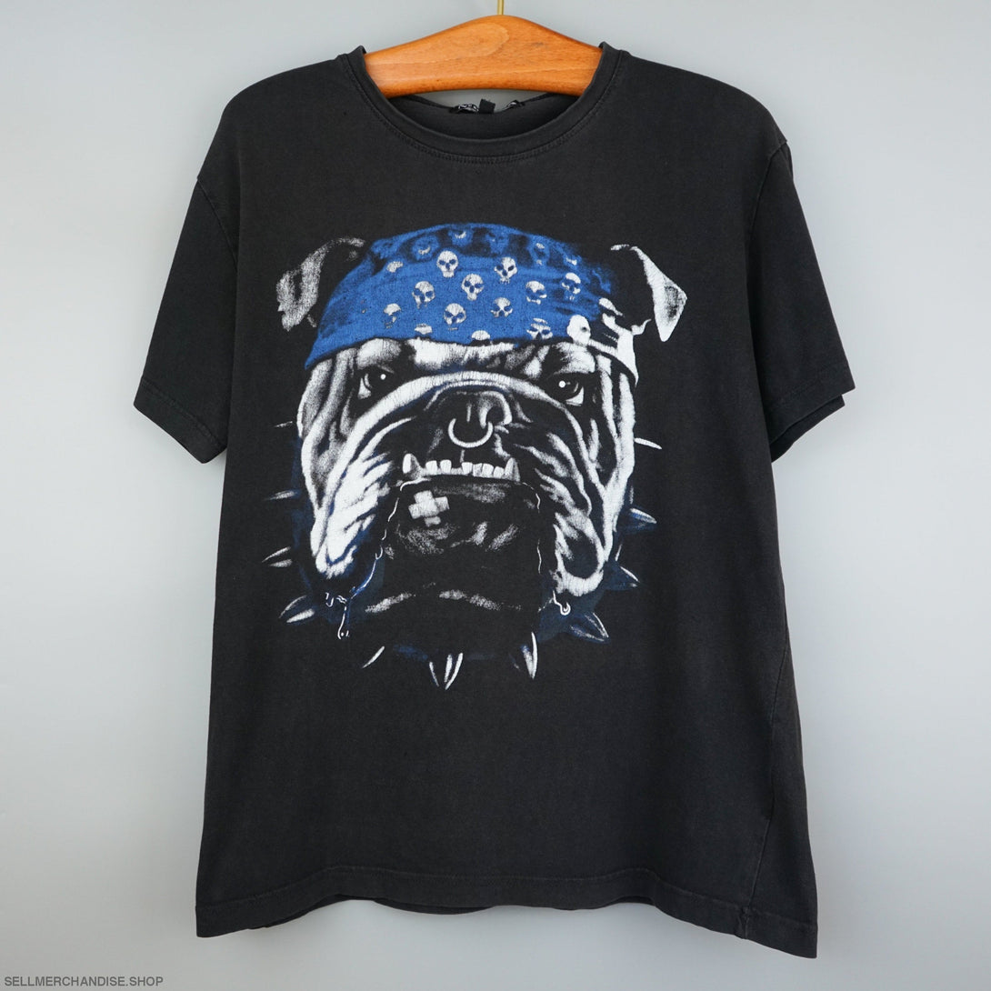 Vintage Liquid blue Dog t shirt 90s