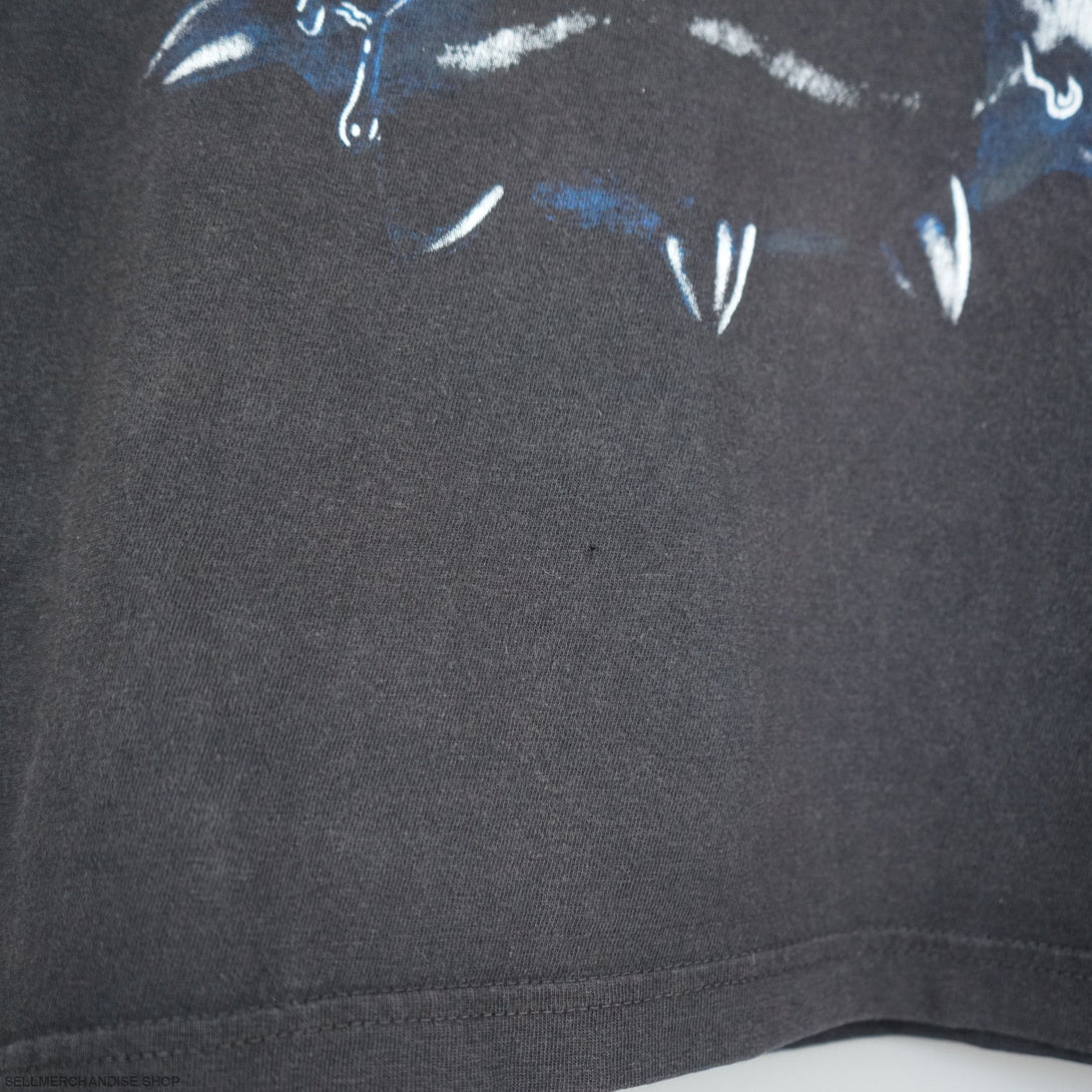 Vintage Liquid blue Dog t shirt 90s