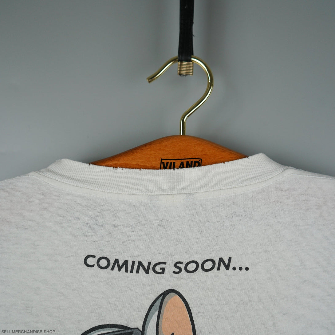 Vintage Pinky and the Brain t shirt 1997