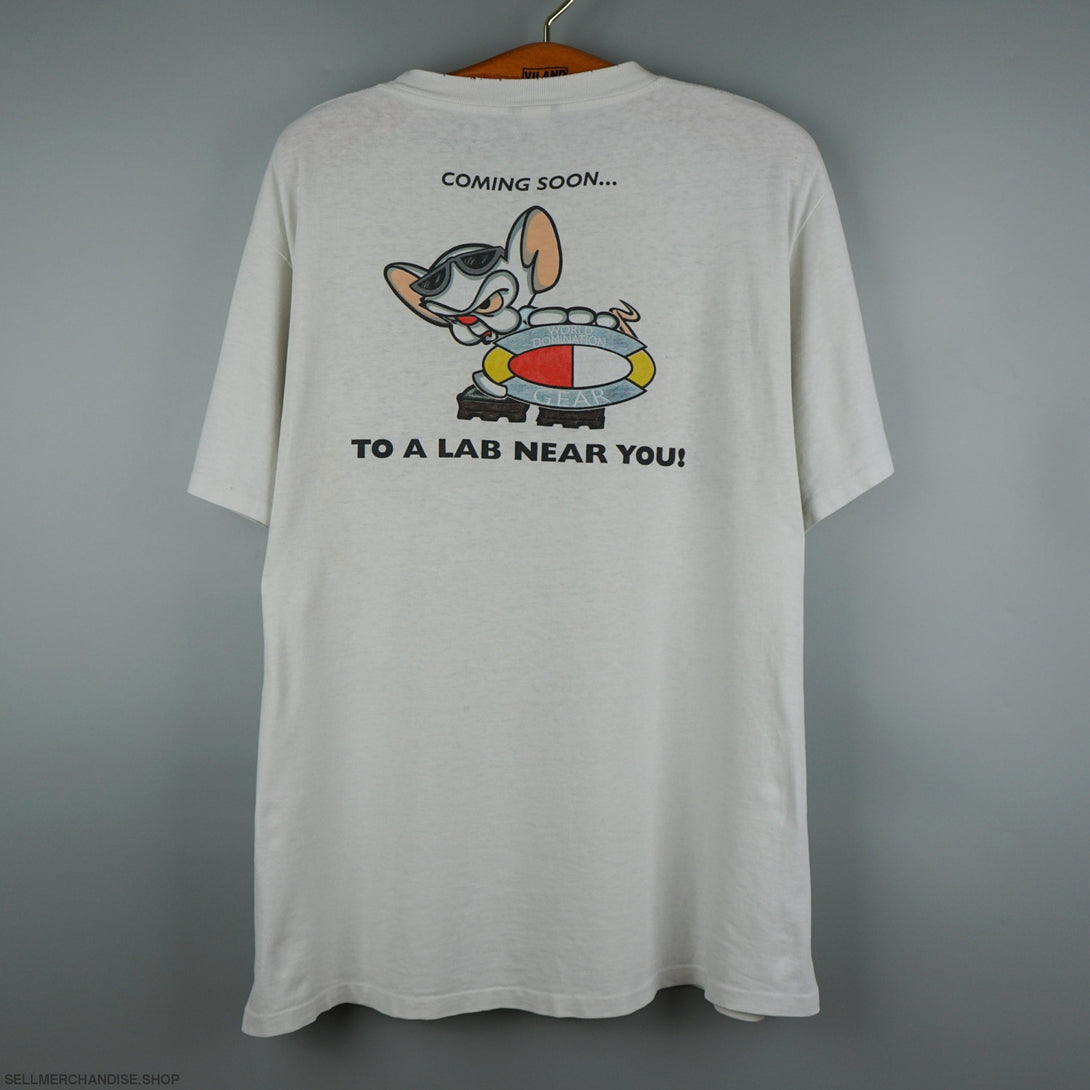 Vintage Pinky and the Brain t shirt 1997