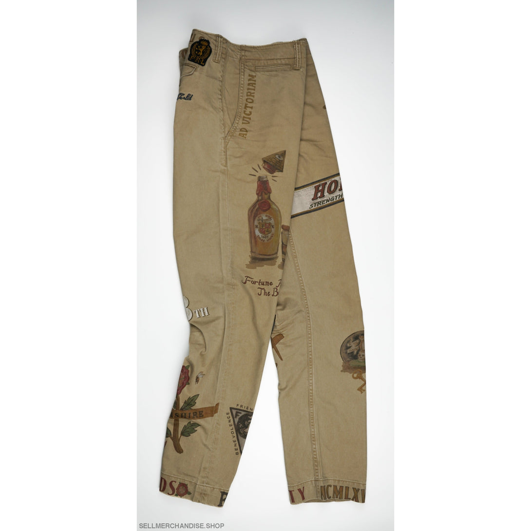 Vintage Polo Ralph Lauren Printed Pants