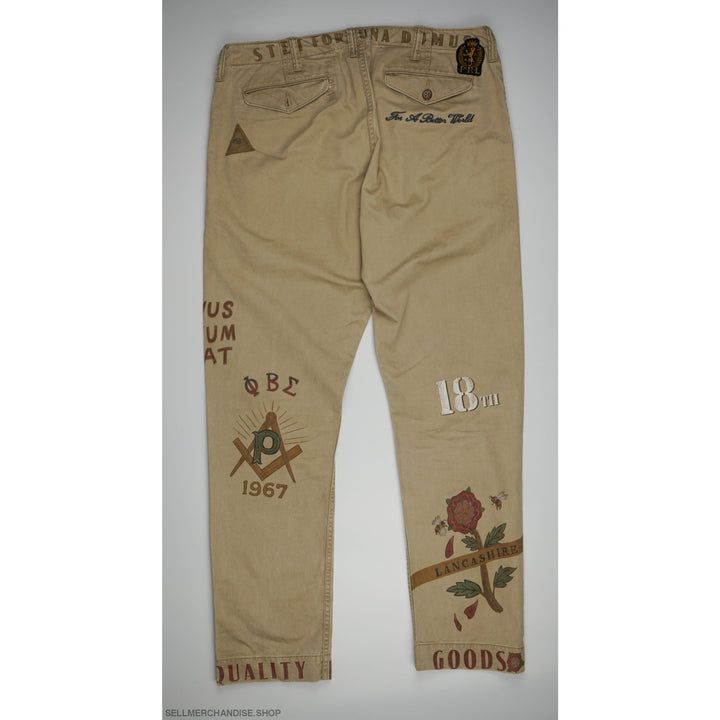 Vintage y2k P.R.L Printed Pants