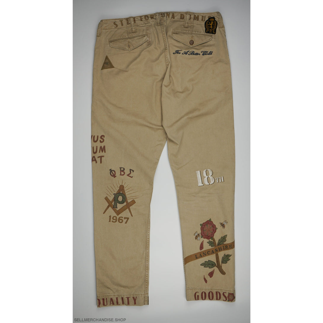 Vintage Polo Ralph Lauren Printed Pants