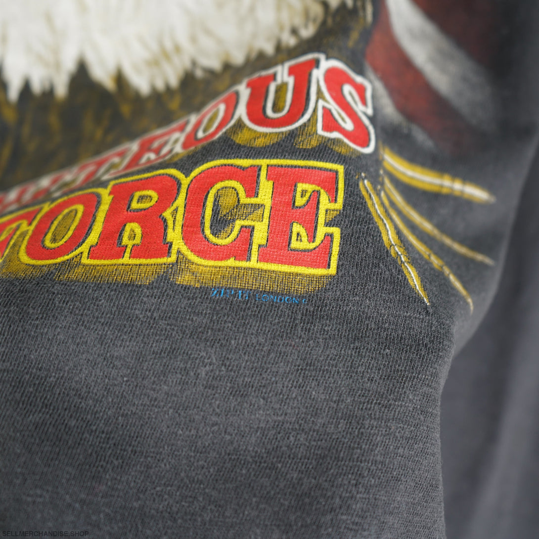 vintage - Vintage Rebel By Choice Righteous by force t shirt