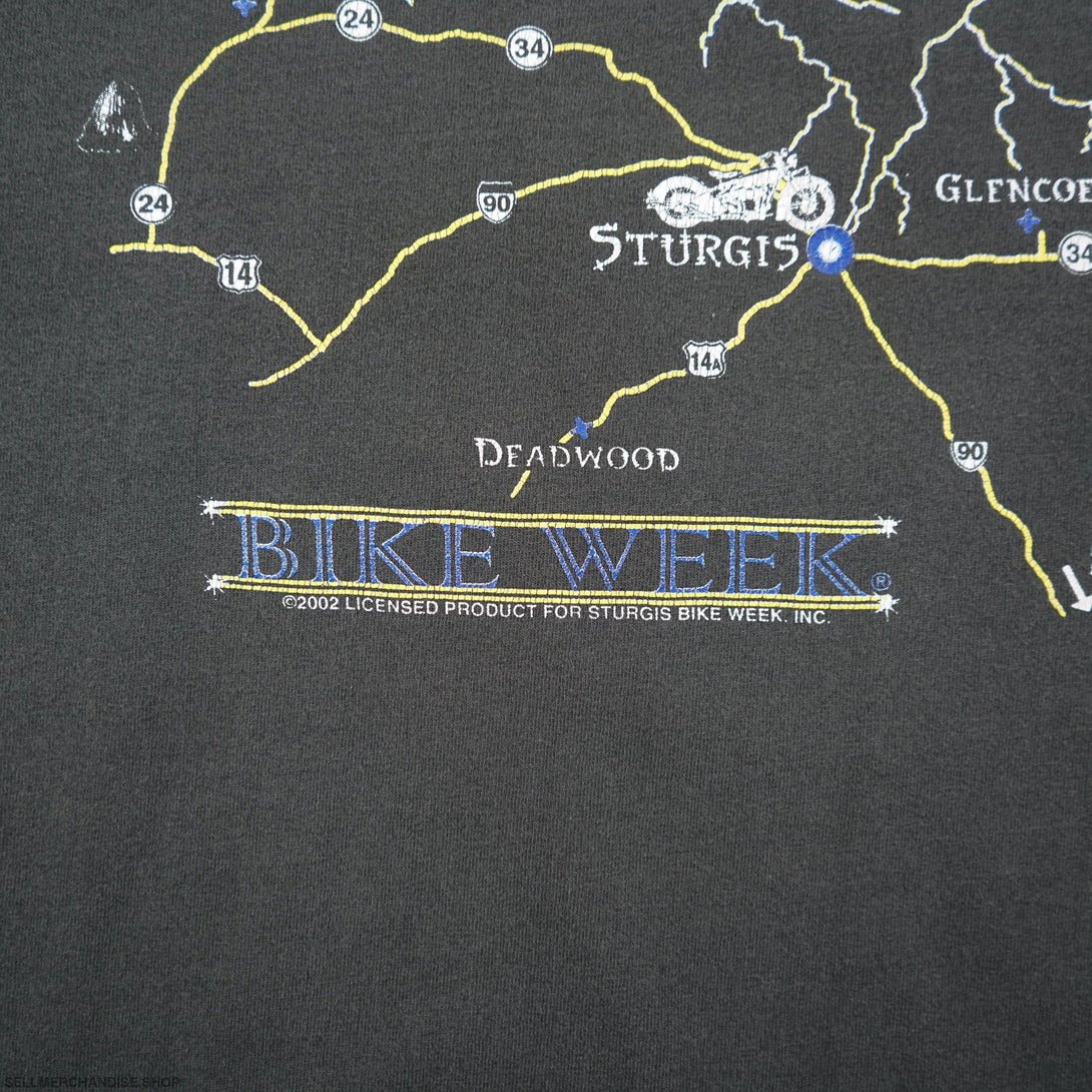 Vintage Sturgis Bike Week 2002 T-Shirt